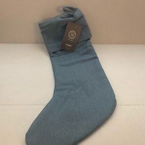 Martha Stewart Stocking Denim Stocking Christmas Stocking